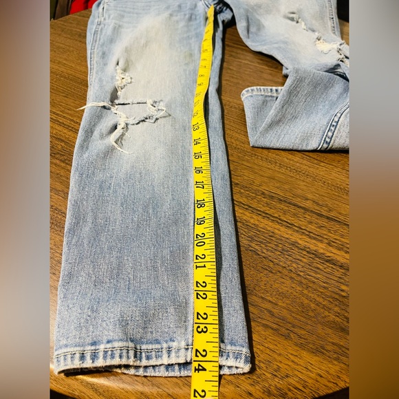 Hollister Light Blue Denim Overalls - Picture 7 of 9